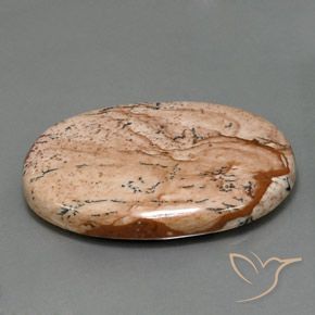 Jaspe Multicolorido Natural 40.50ct, oval, Opaco