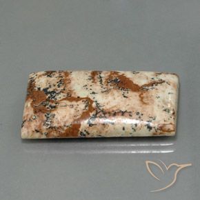 Jaspe Multicolorido Natural 26.28ct, baguete, Opaco