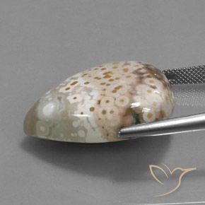 Jaspe Multicolorido Natural 33.07ct, Formato de pêra, Opaco