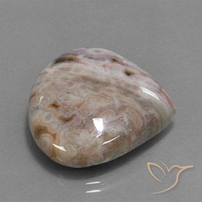 Jaspe Multicolorido Natural 32.85ct, Formato de pêra, Opaco