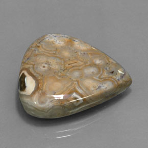 Jaspe Multicolorido Natural 38.48ct, Formato de pêra, Opaco