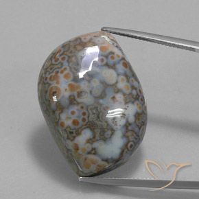 45.73ct Natural Multicolorido Jaspe, Chique, Opaco