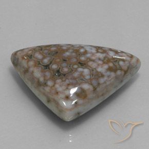 Jaspe Multicolorido Natural 40.07ct, Trilhão, Opaco