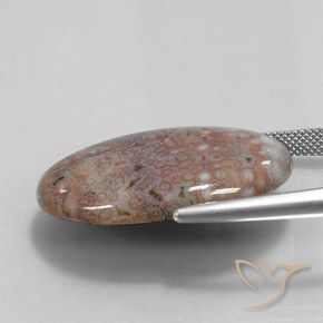Jaspe Multicolorido Natural 27.34ct, oval, Opaco