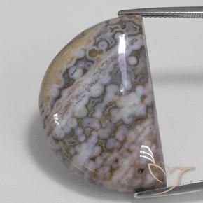 30.93ct Natural Multicolorido Jaspe, Chique, Opaco