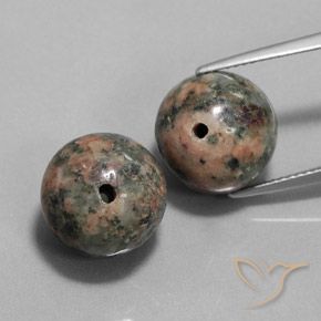 25.21ctw Natural Multicolorido Jaspe, Esfera / Bola, Opaco