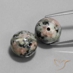 22.63ctw Natural Multicolorido Jaspe, Esfera / Bola, Opaco