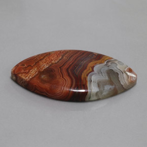 Jaspe multicolorido natural 29,57ct, marquise, opaco
