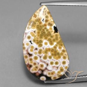 11.97ct Natural Multicolorido Jaspe, Chique, Opaco