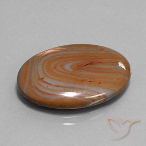 Jaspe Multicolorido Natural 15.17ct, oval, Opaco
