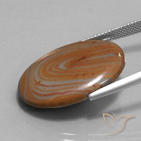 Jaspe Multicolorido Natural 15.17ct, oval, Opaco