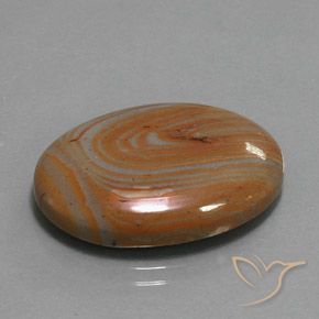 Jaspe Multicolorido Natural 17.79ct, oval, Opaco