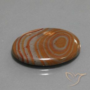Jaspe Multicolorido Natural 12.49ct, oval, Opaco