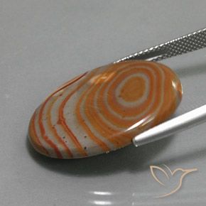 Jaspe Multicolorido Natural 12.49ct, oval, Opaco