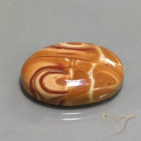 Jaspe Multicolorido Natural 20.00ct, oval, Opaco