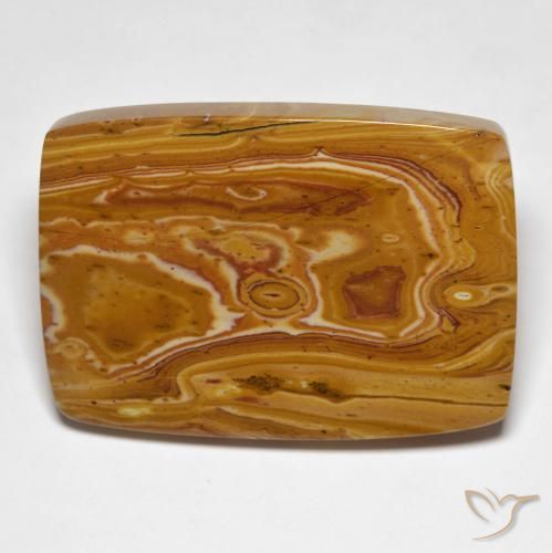 52.74ct Natural Multicolorido Jaspe, Almofada, Opaco