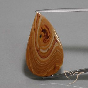 14.01ct Natural Multicolorido Jaspe, Chique, Opaco