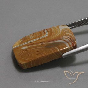 Jaspe Multicolorido Natural 19.54ct, Almofada, Opaco