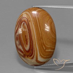17.32ct Natural Multicolorido Jaspe, oval, Opaco