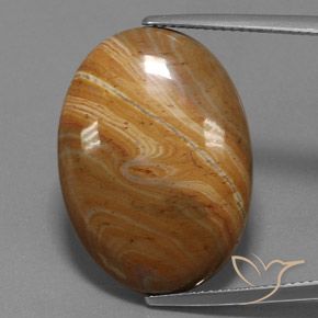 19.95ct Natural Multicolorido Jaspe, oval, Opaco