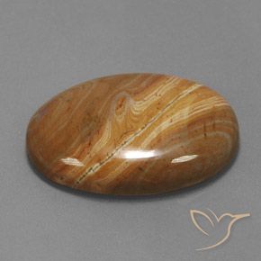 Jaspe Multicolorido Natural 19.95ct, oval, Opaco