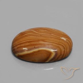 Jaspe Multicolorido Natural 16.90ct, oval, Opaco