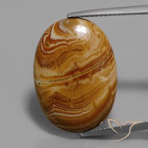 10.41ct Natural Multicolorido Jaspe, oval, Opaco
