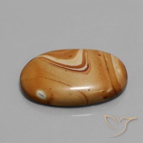 Jaspe Multicolorido Natural 17.52ct, oval, Opaco