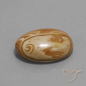 Jaspe Multicolorido Natural 9.73ct, oval, Opaco