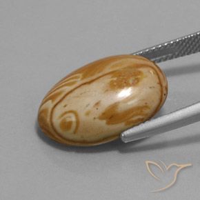 Jaspe Multicolorido Natural 9.73ct, oval, Opaco