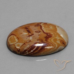 Jaspe Multicolorido Natural 11.88ct, oval, Opaco