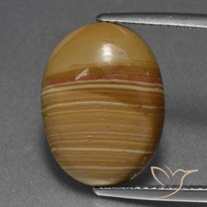 6.73ct Natural Multicolorido Jaspe, oval, Opaco