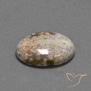 Jaspe Multicolorido Natural 13.22ct, oval, Opaco
