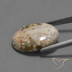 Jaspe Multicolorido Natural 13.22ct, oval, Opaco