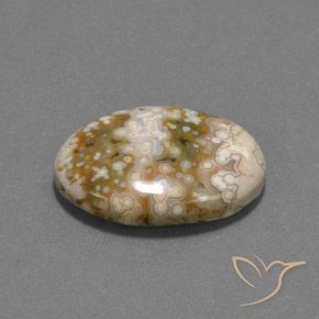 Jaspe Multicolorido Natural 12.13ct, oval, Opaco