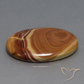 Jaspe Multicolorido Natural 21.59ct, oval, Opaco