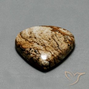 Jaspe Multicolorido Natural 24.75ct, Formato de pêra, Opaco