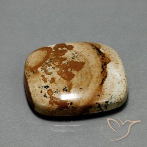 Jaspe Multicolorido Natural 40.24ct, Almofada, Opaco