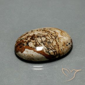 Jaspe Multicolorido Natural 37.73ct, oval, Opaco
