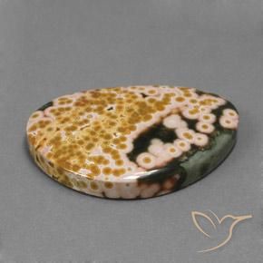 Jaspe Multicolorido Natural 27.10ct, Chique, Opaco