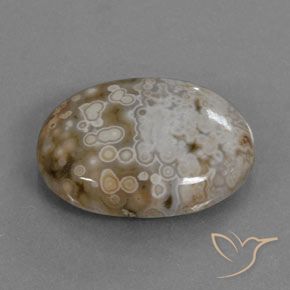 Jaspe Multicolorido Natural 12.72ct, oval, Opaco