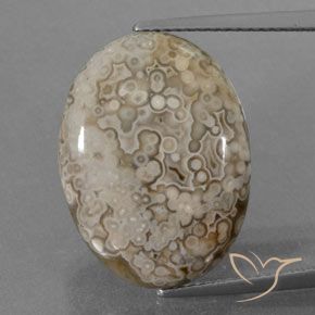 12.43ct Natural Multicolorido Jaspe, oval, Opaco