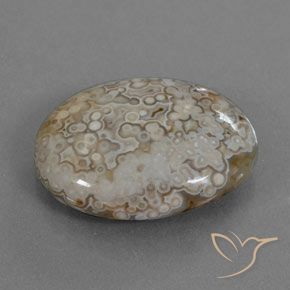 Jaspe Multicolorido Natural 12.43ct, oval, Opaco