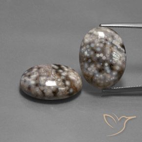 26.12ctw Natural Multicolorido Jaspe, oval, Opaco