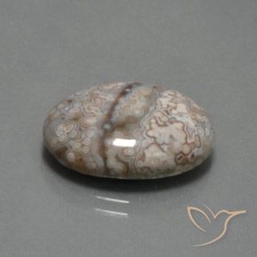 Jaspe Multicolorido Natural 12.39ct, oval, Opaco