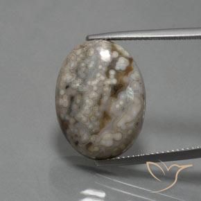14.48ct Natural Multicolorido Jaspe, oval, Opaco