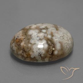 Jaspe Multicolorido Natural 14.70ct, oval, Opaco