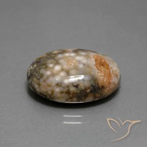 Jaspe Multicolorido Natural 14.34ct, oval, Opaco