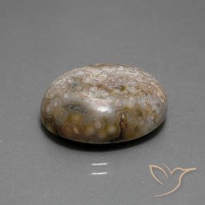 Jaspe Multicolorido Natural 15.26ct, oval, Opaco