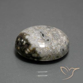 Jaspe Multicolorido Natural 18.17ct, oval, Opaco